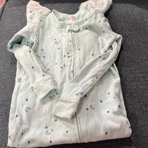 LC Lauren Conrad Stars Footed Pajamas